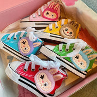 Winking Labubu Sneaker Keychain