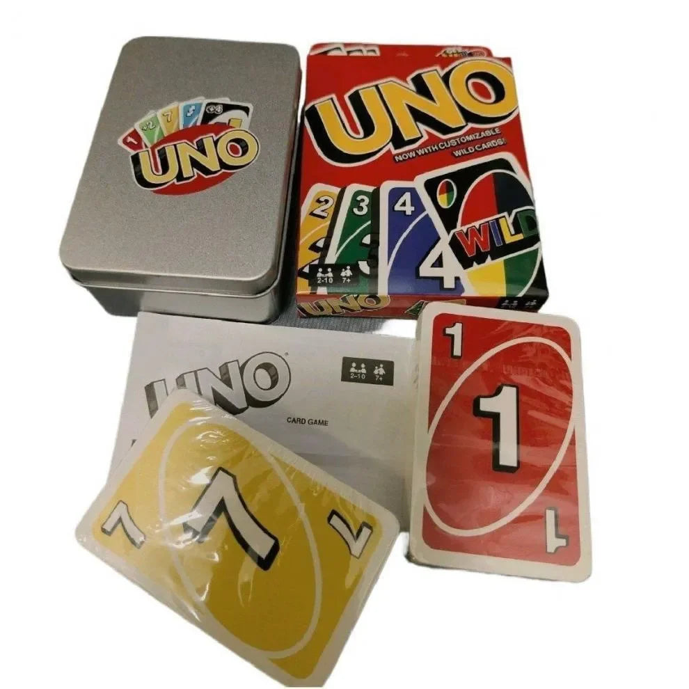 UNO Classic Silver Tin Box Edition