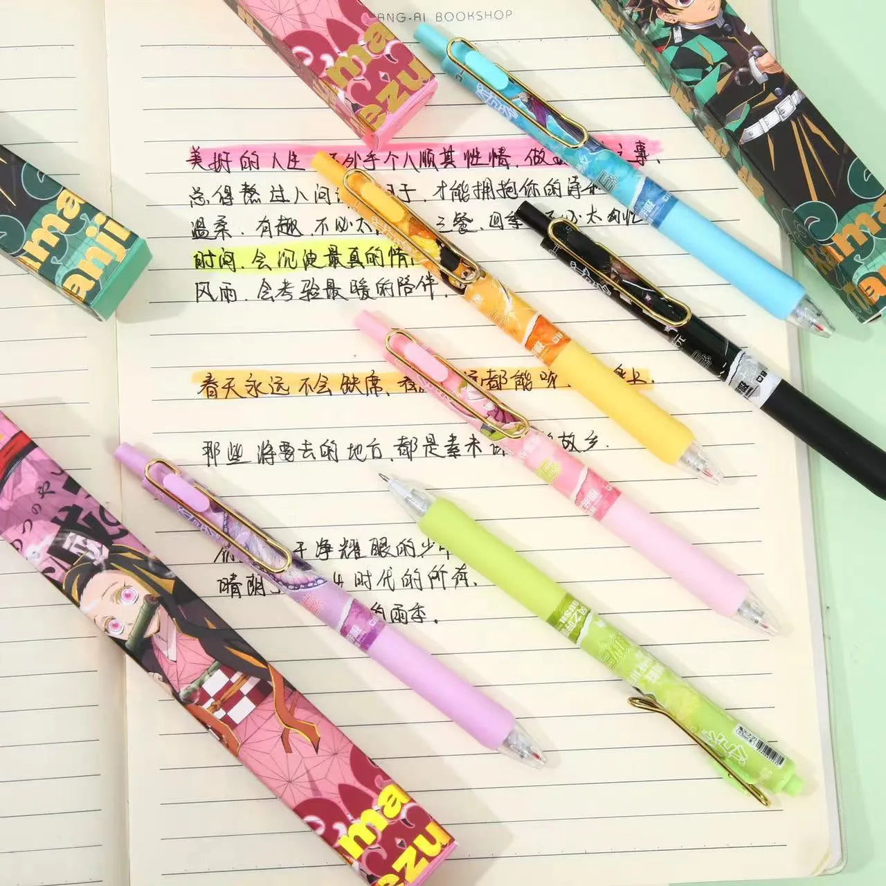 Demon Slayer Precision ST Nib Blind Box Gel Pen