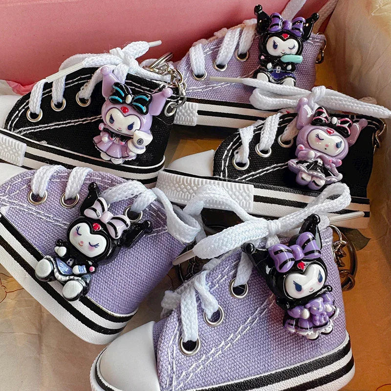 Kuromi Drift Sneaker Keychain
