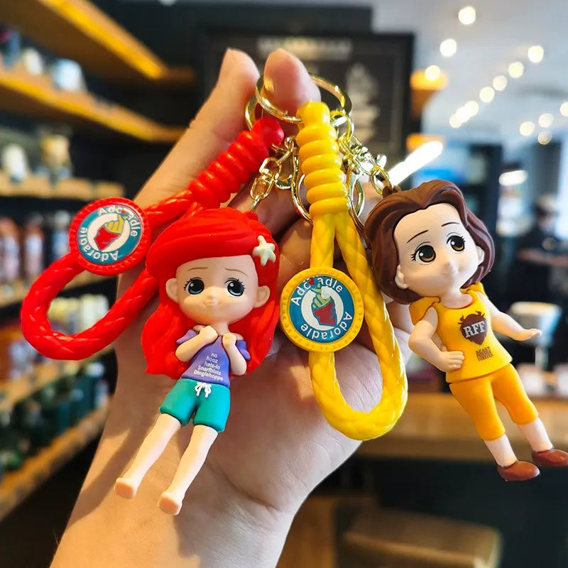 DZNY Royal Princess Doll Keychains