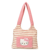 Sanrio Hello Kitty Cozy Stripes Tote Bag