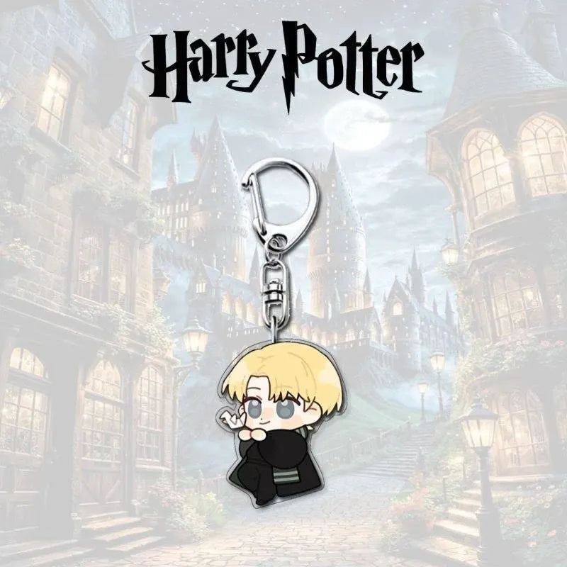 Harry Potter Hogwarts Chibi Acrylic Keychain