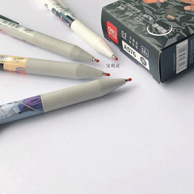 Deli A576 Naruto Gel Pen (Set of 4)