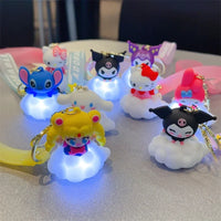 Dreamy Characters Cloud LED Keychain