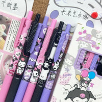 Kuromi Punk Princess Gel Pen (Set of 6)