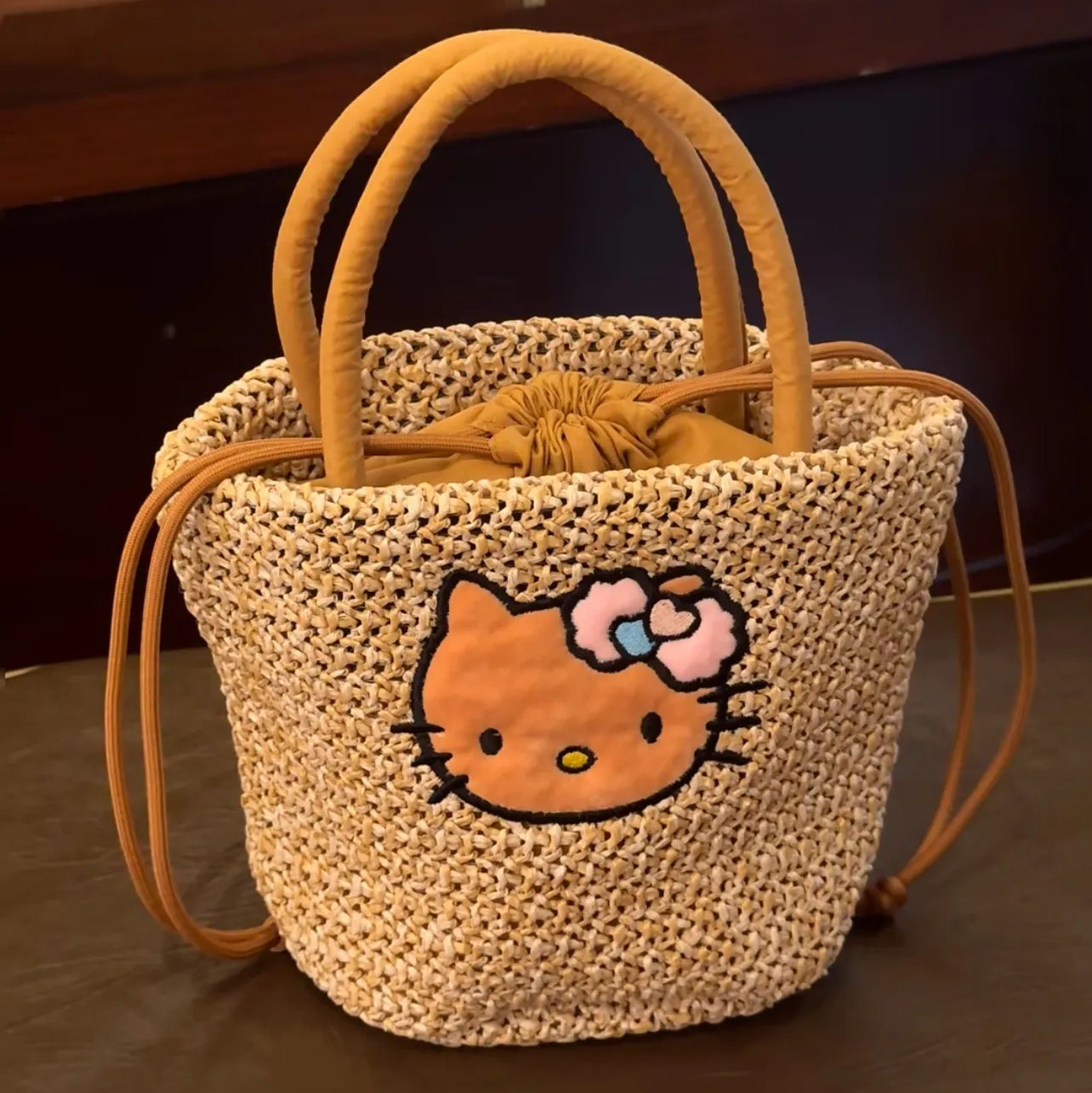 Hello Kitty Isle Bohemian Woven Tote