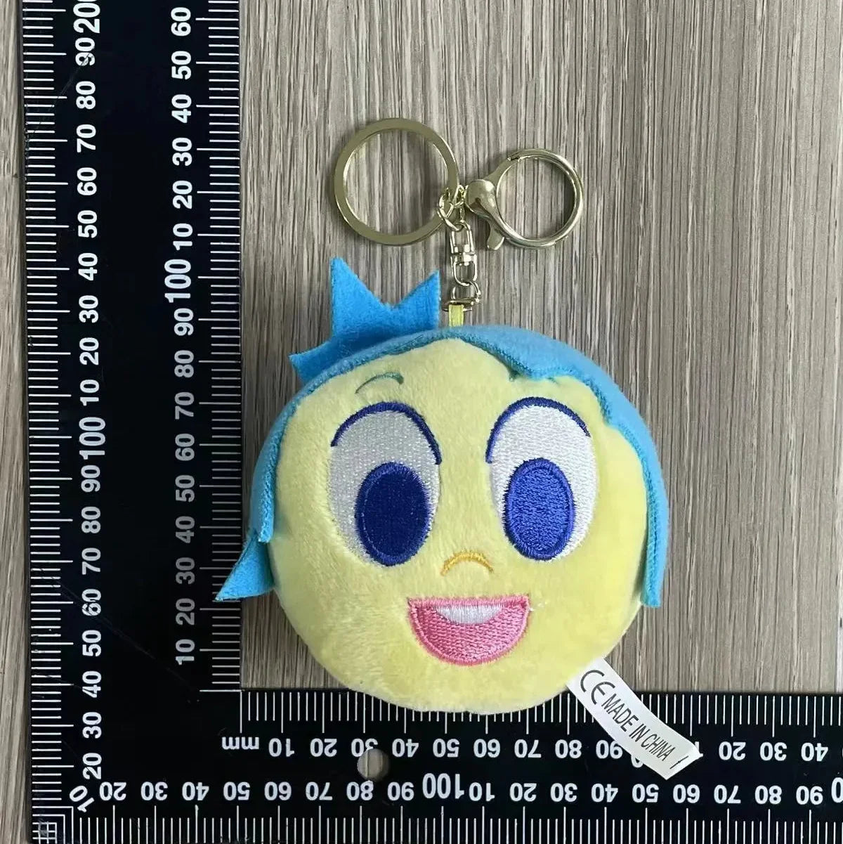 Inside Out Emotions Head Keychain
