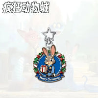 Zootopia Metropolis Medallion Acrylic Bag Charm