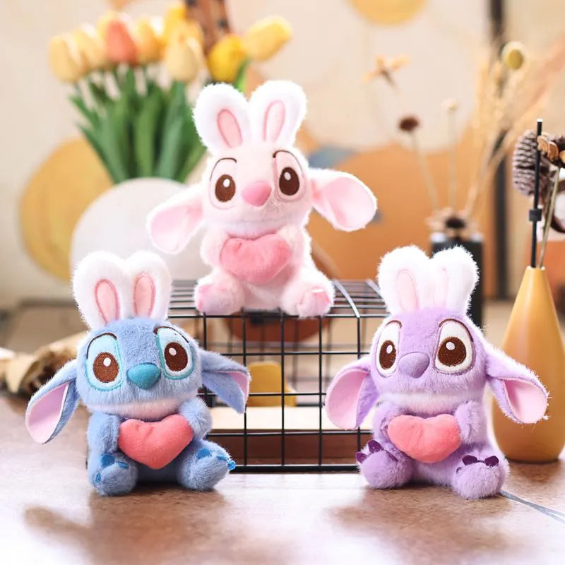 Cosmic Alien Bunny Snuggler Keychain