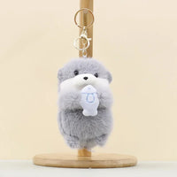 Fish Otter Plush Doll Keychain