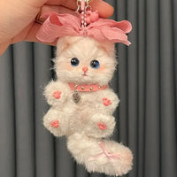 Realistic Kitten DIY Plush Keychain