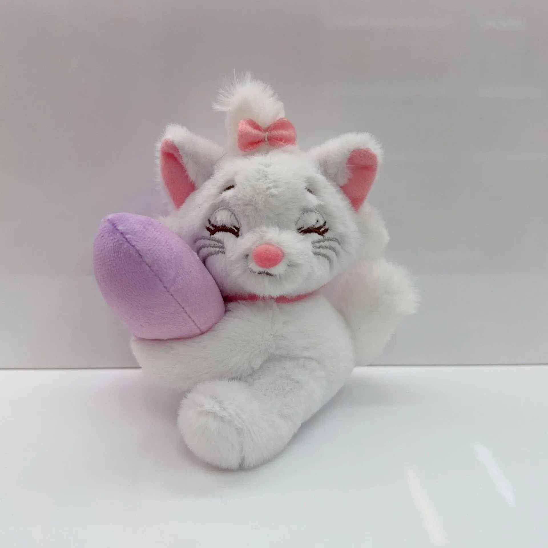 DZNY Hugging Heart Plush Keychain