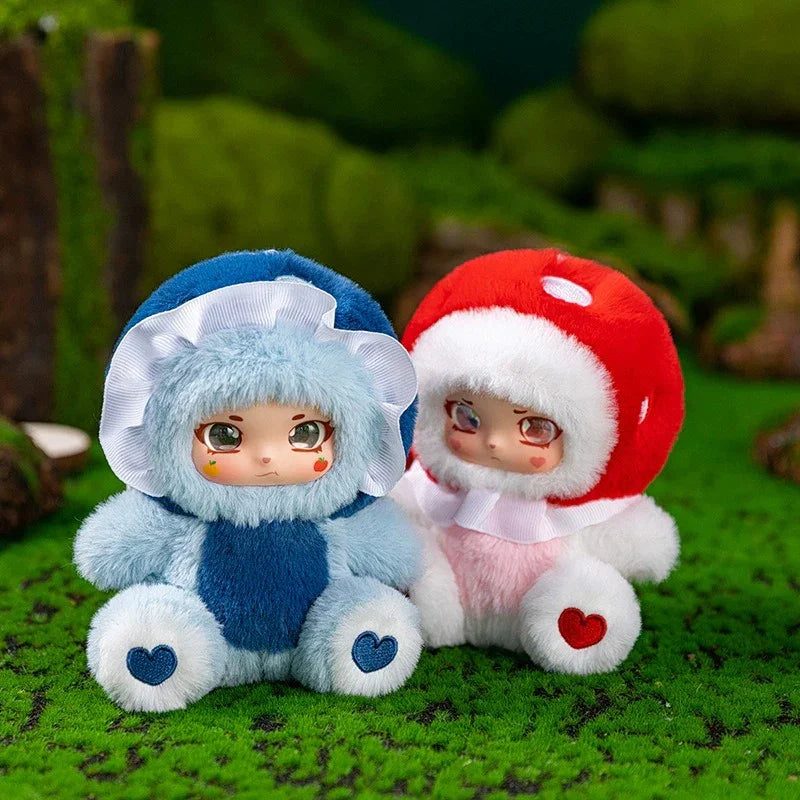 Wakuku Wonder Retro Plush Keychain
