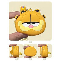 Smiling Garfield Silicone Coin Purse
