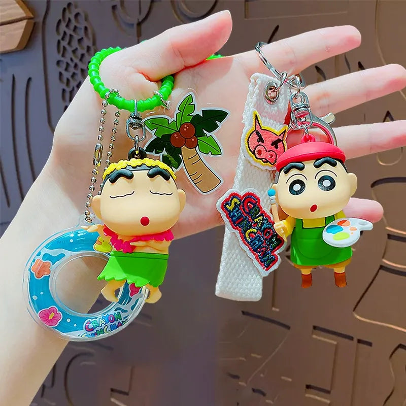 Shinichan Hula & Paint Premium Keychain