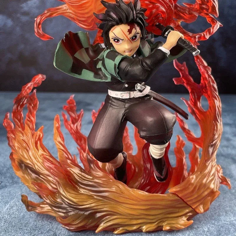 Tanjiro Fire Dance Figure (21 cm)