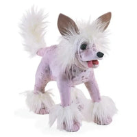 Folkmanis Chinese Crested Dog Plush (25 cm)
