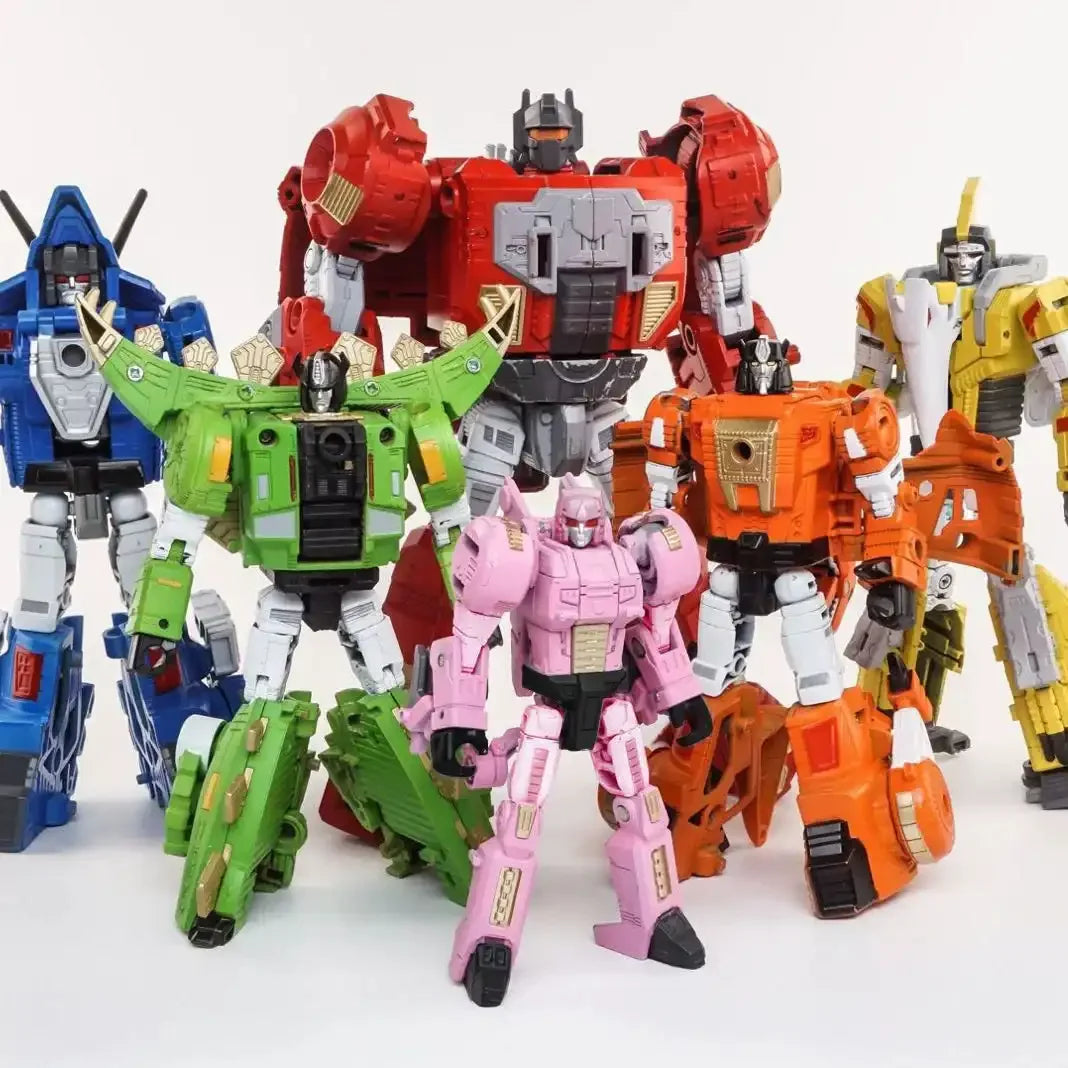 Figurines Mega Transformers 5 en 1 Black Mamba 