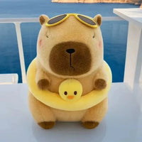 Capybara Swimming Ring Plushie (40 cm)