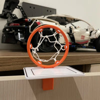 Clamp-On Mini Desktop Basketball Game