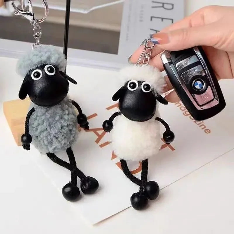 Shaun the Sheep Wool Luxe Keychain