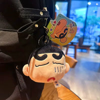 Shinichan Squishy Bonk Plush Keychain