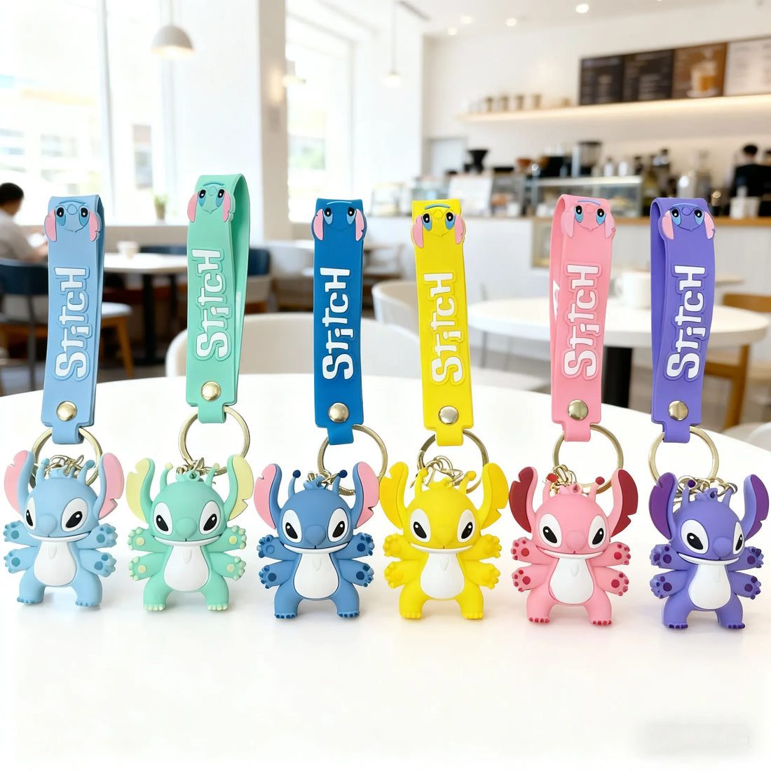 Stitch Extra Arms Alien Keychain