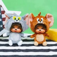 Monchichi Tom & Jerry Plush Keychain