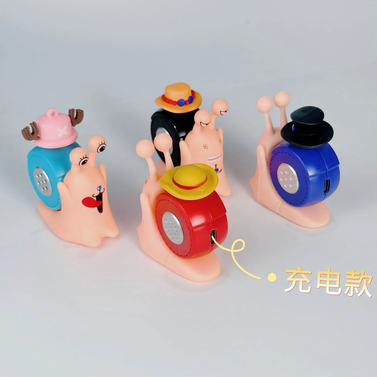 One Piece Transponder Snail DDM Keychain