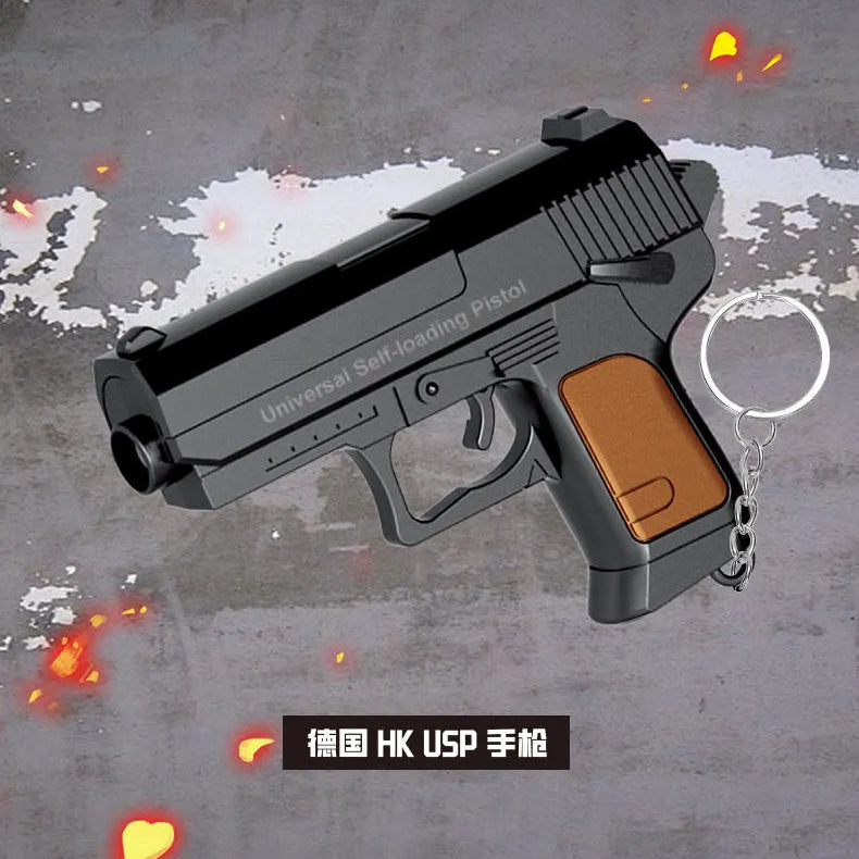 Mini Air Gun with Pellets Keychain