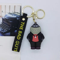 The Bad Guys Movie Character Keychain