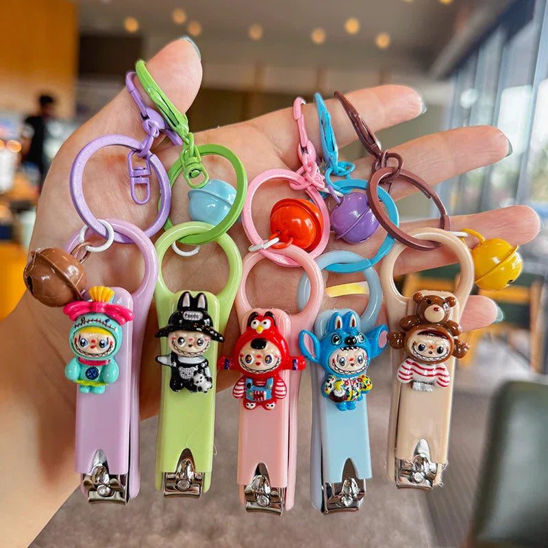 Labubu Nail Clipper Keychain