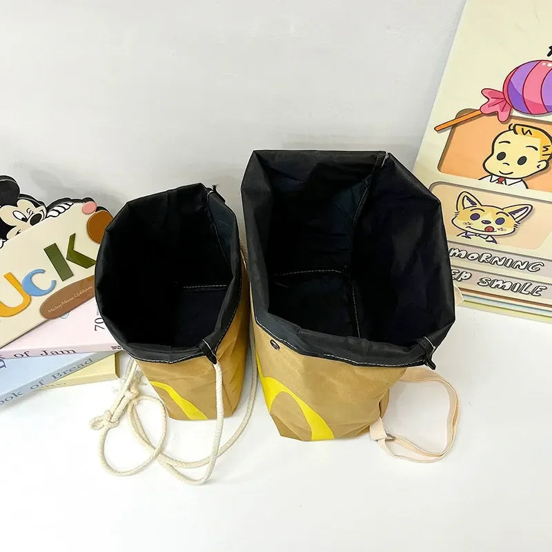 Cute McDonald's Vintage Canvas Backpack