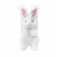 Bear Hugs Realistic Angora Rabbit Plush Backpack