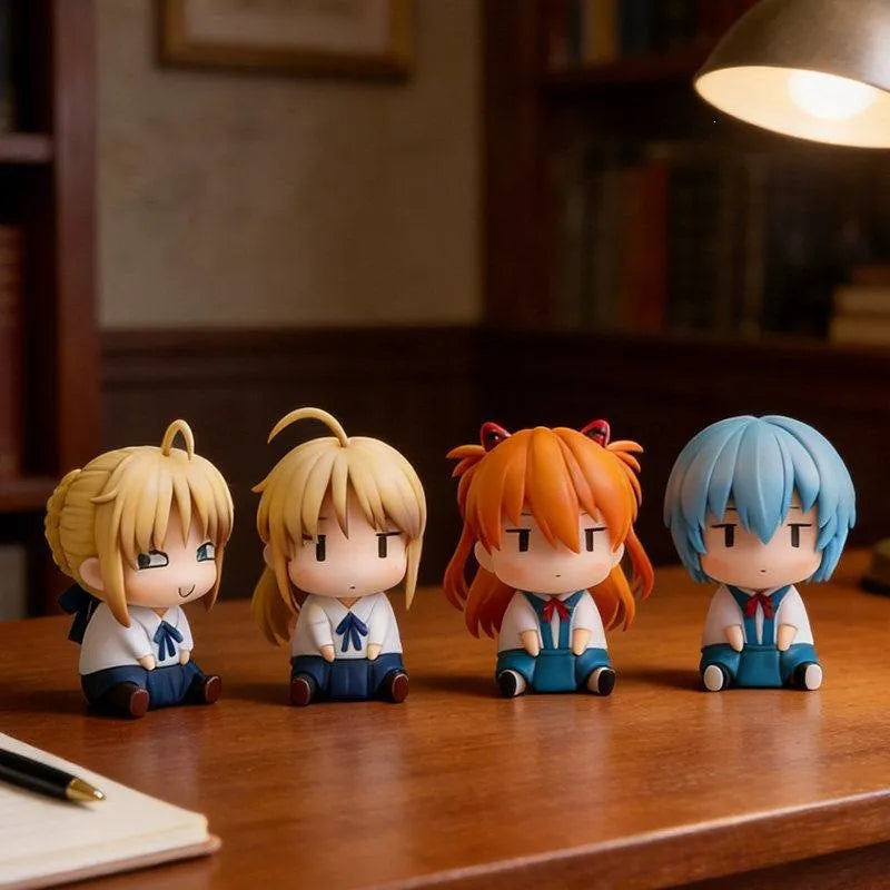 Fate Chibi Anime Mini Figures (Set of 4)