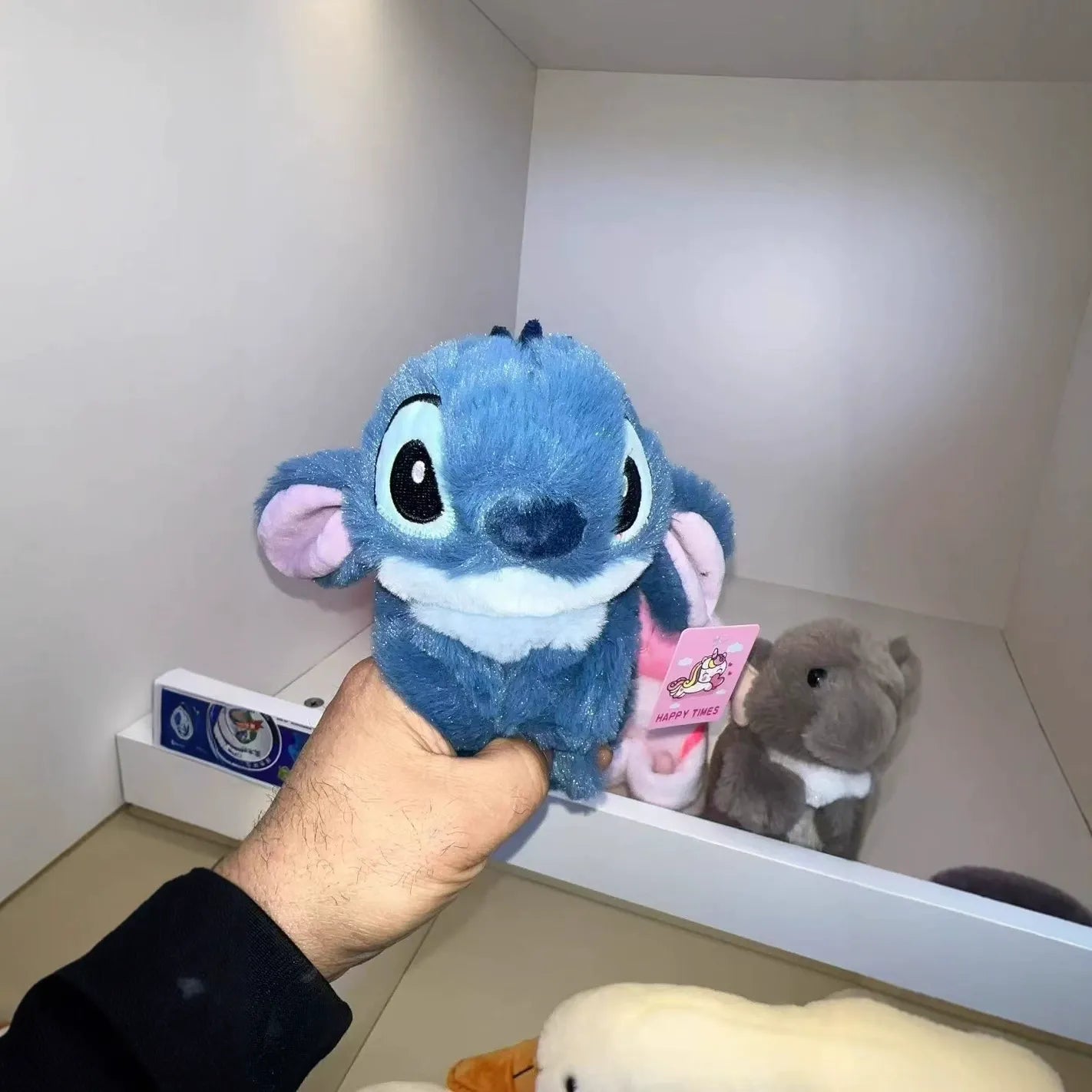Stitch Alien Snap Plush Bracelet