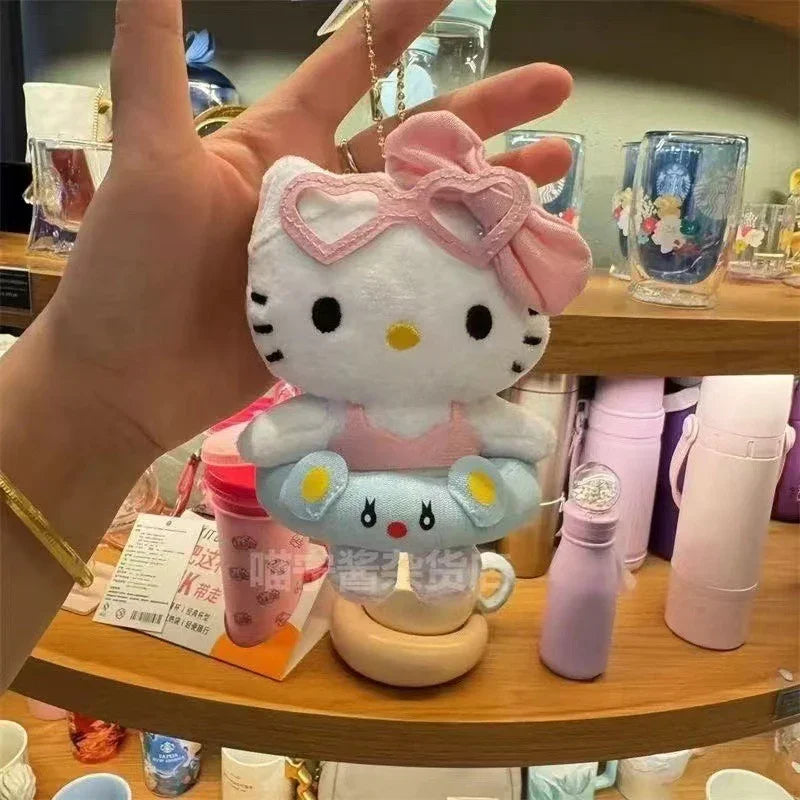 Hello KT Swim Ready Keychain