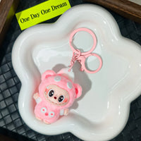 Labuboo Tactile Touch Mini Plush Keychain