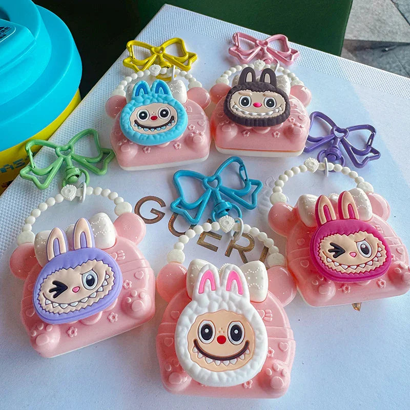 Winking Labubu Handbag Charm
