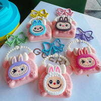 Winking Labubu Handbag Charm