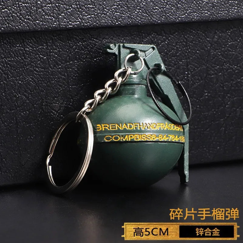 PUBG Battlegrounds Artillery Metal Keychains
