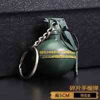 PUBG Battlegrounds Artillery Metal Keychains