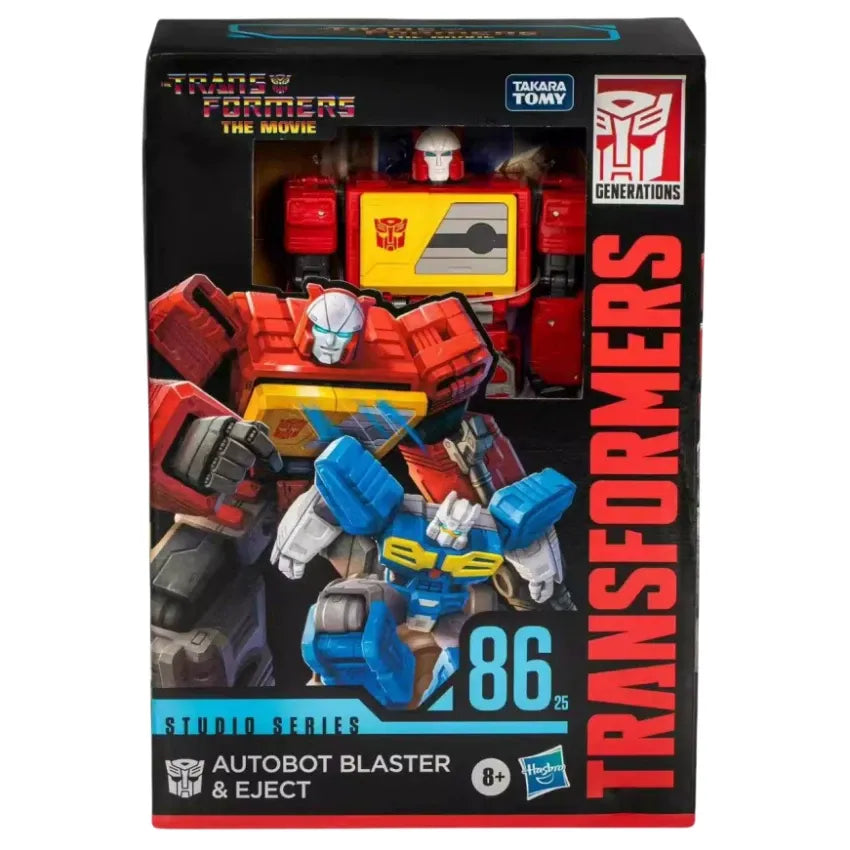 Transformers SS86-25 Autobot Blaster & Eject Action Figure Set