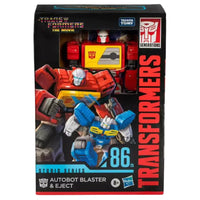 Transformers SS86-25 Autobot Blaster & Eject Action Figure Set