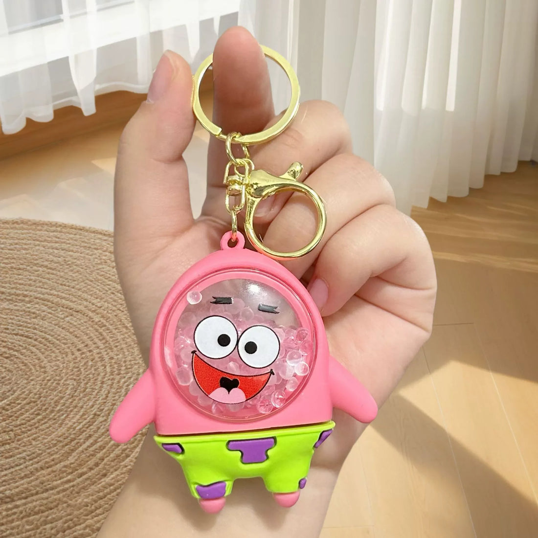 Spongebob Bubble Bead Keychain