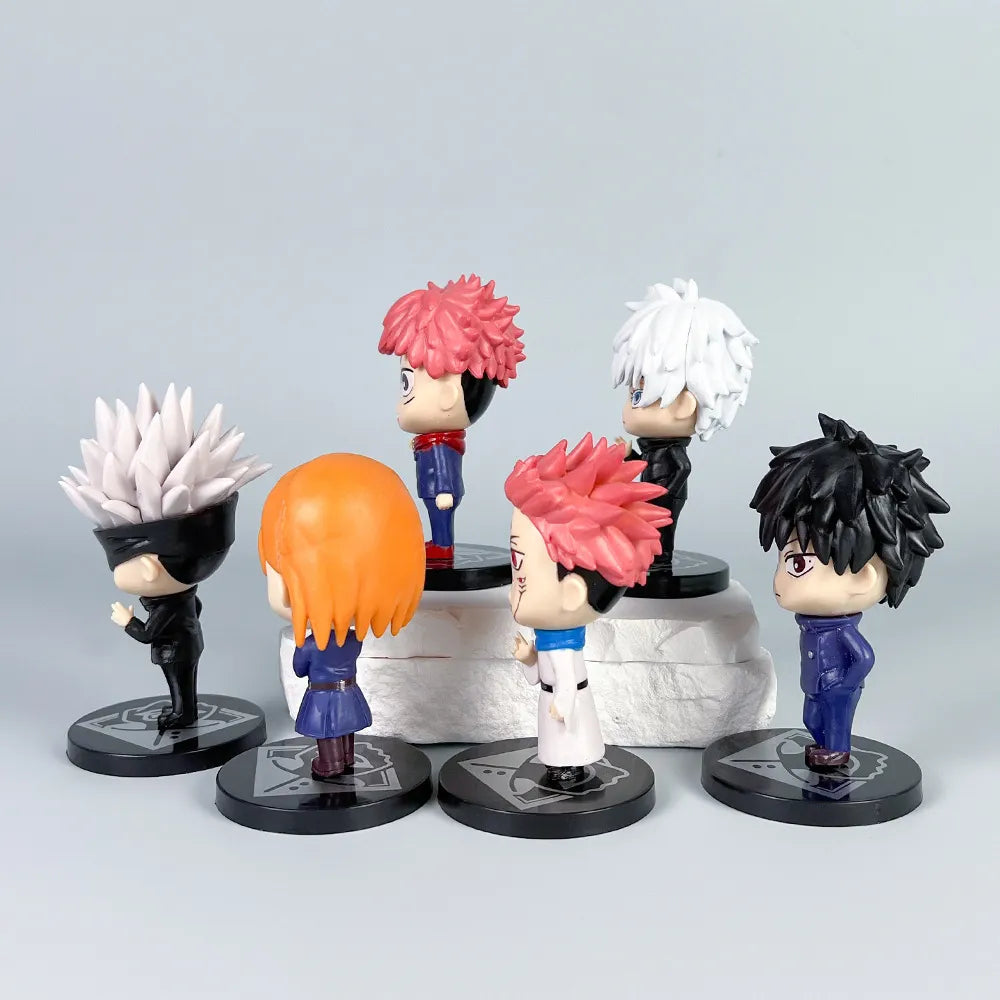 Jujutsu Kaisen Chibi Crew Figurines (Set of 6)