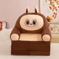 Kawaii Character Three-Fold Plush Sofa Bed