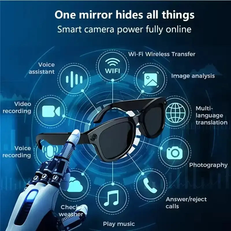 Lens Link AI Camera Sunglasses