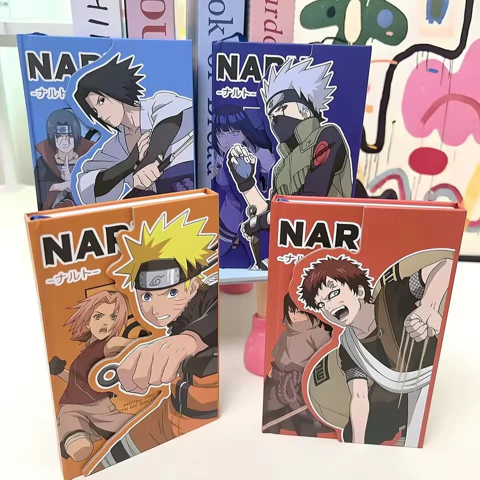 Naruto Triple Fold A6 Notebook